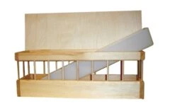 Futterrinne Herwi Mit Deckel Inkl. Schale 40cm