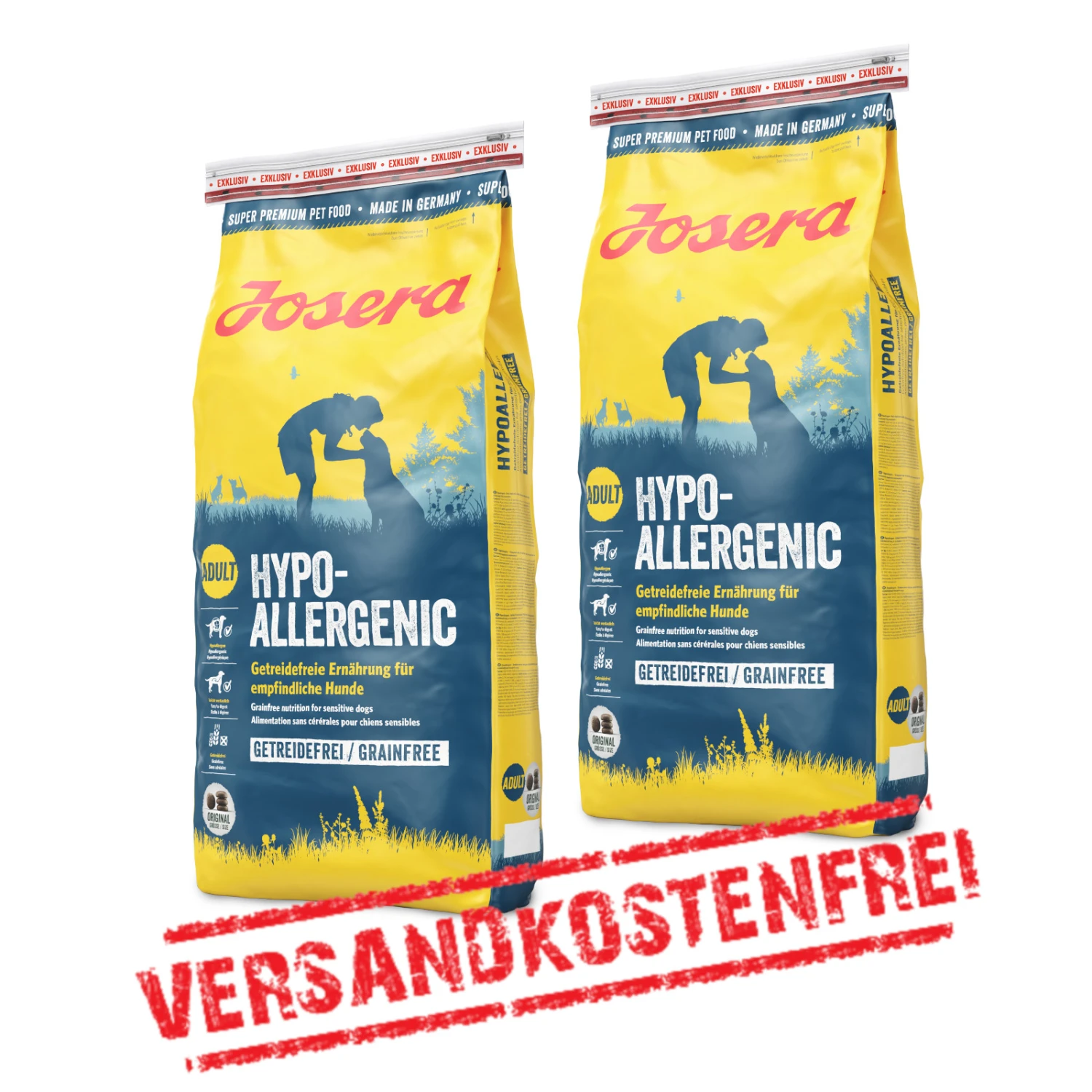 Josera Hypoallergenic 2er-Pack 30kg 3 Josera Hypoallergenic 2er-Pack 30kg