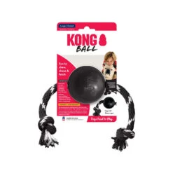 KONG Extreme Ball Mit Seil -Tierbedarf Rabatte kong extreme bal met touw 181819 0500 none